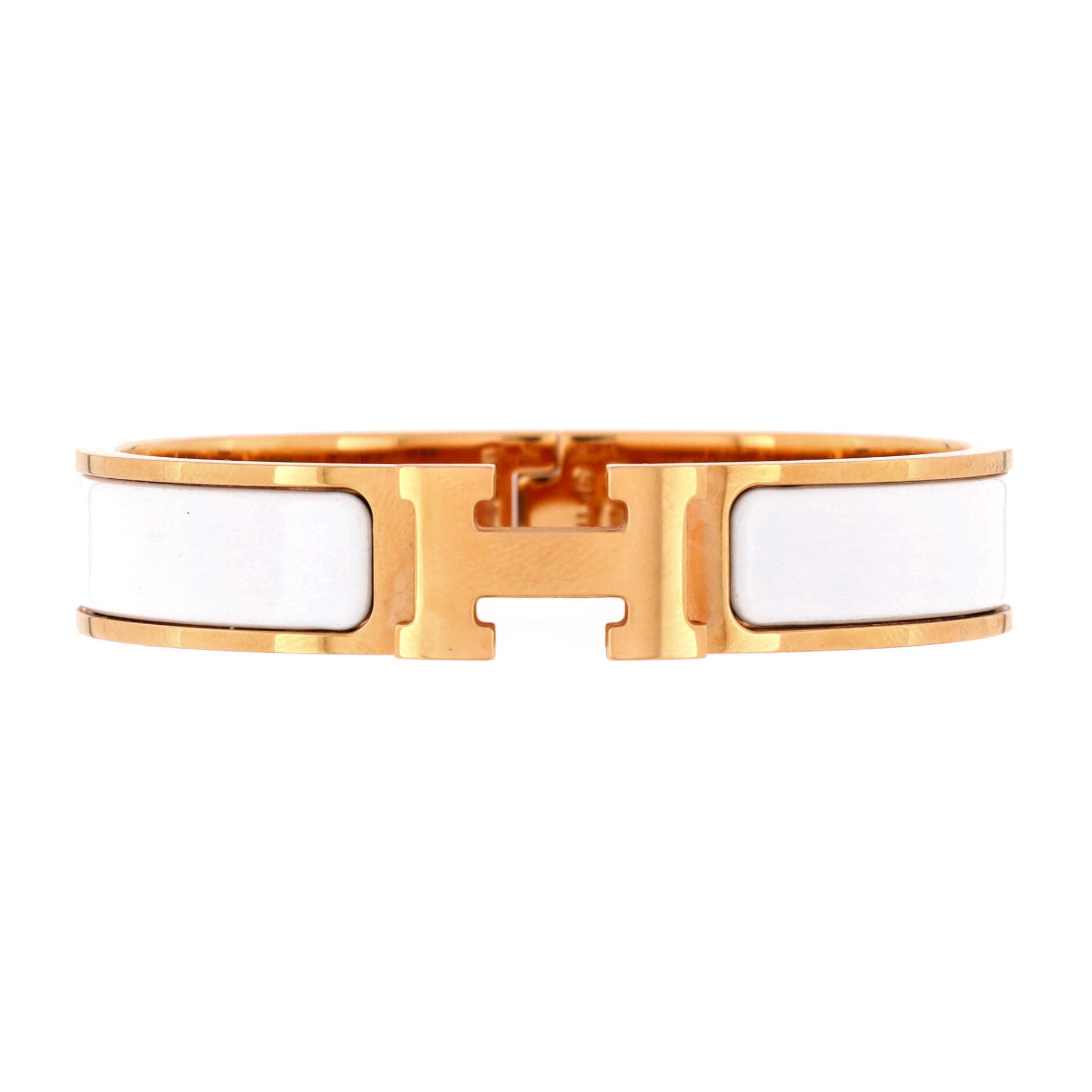 Clic H Bracelet Enamel Narrow