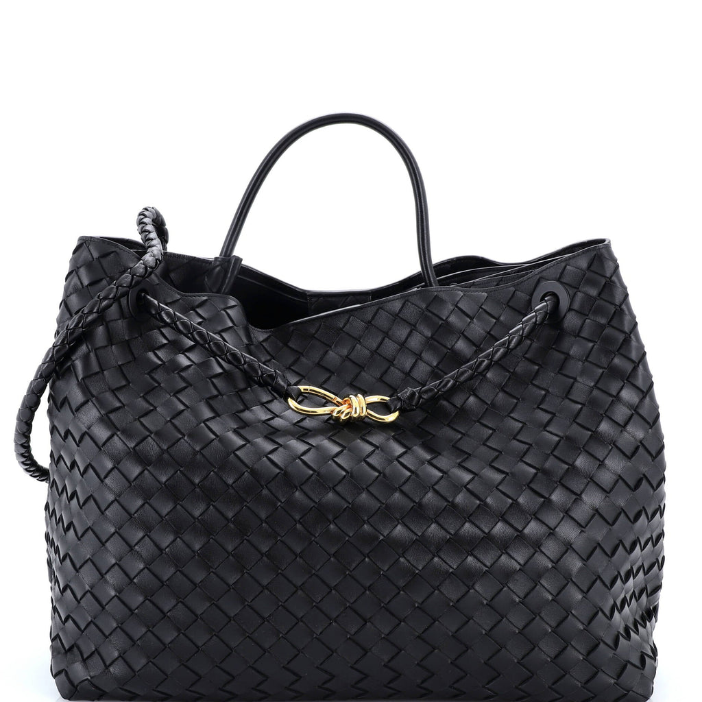 Andiamo Top Handle Bag Intrecciato Nappa Large