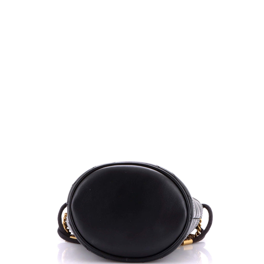 GG Marmont Bucket Bag Matelasse Leather Mini