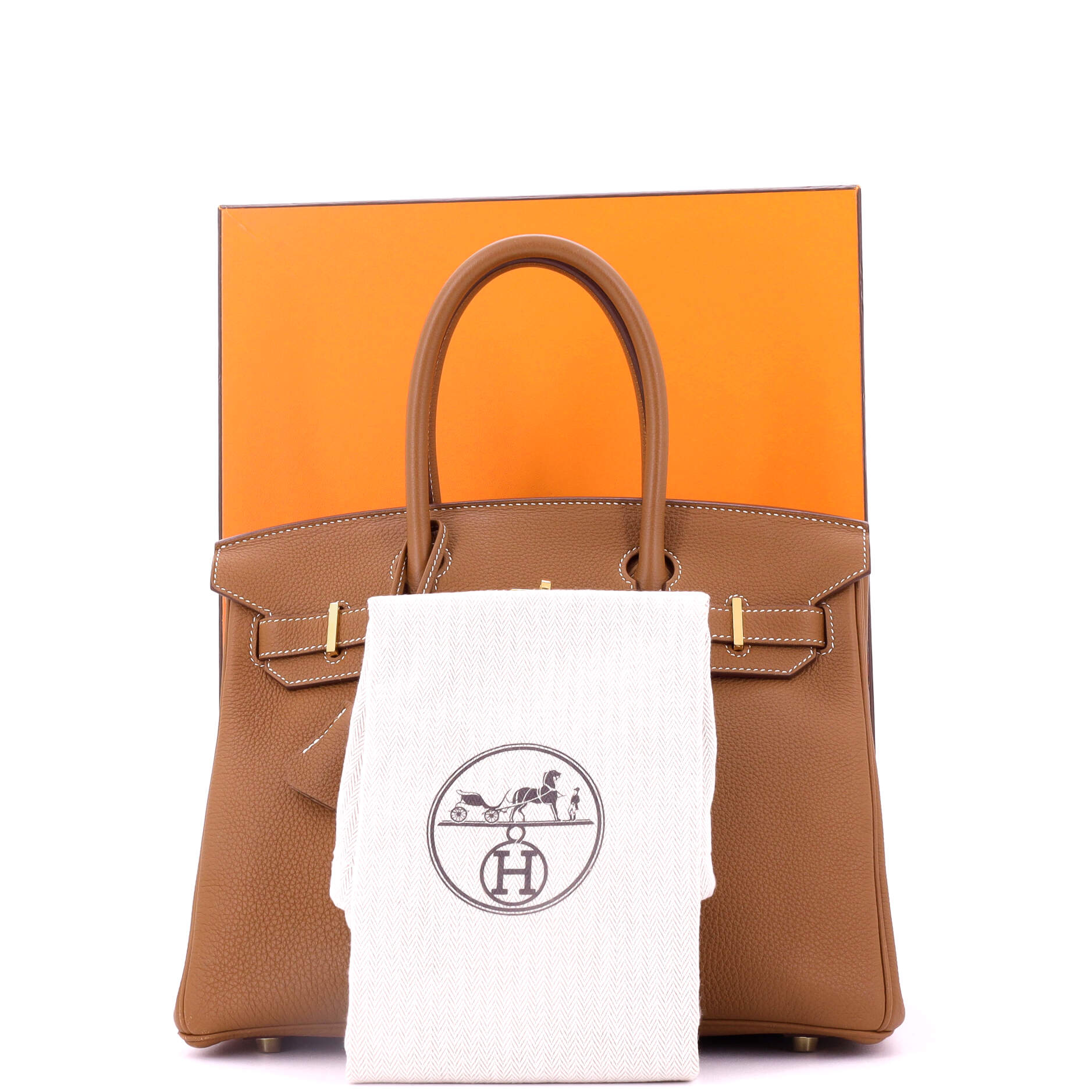 Birkin Handbag Gold Togo with Gold Hardware 30