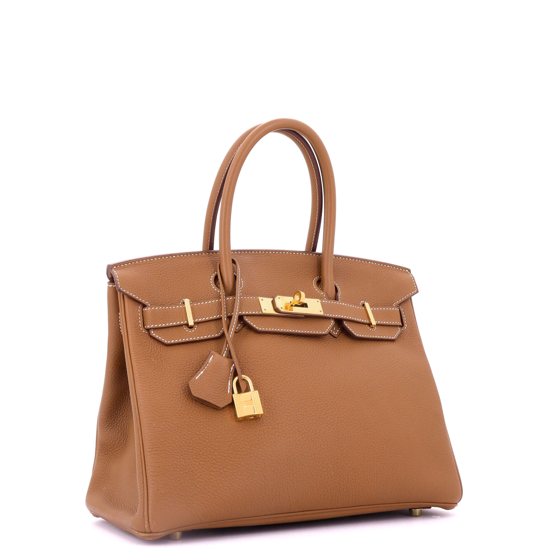 Birkin Handbag Gold Togo with Gold Hardware 30