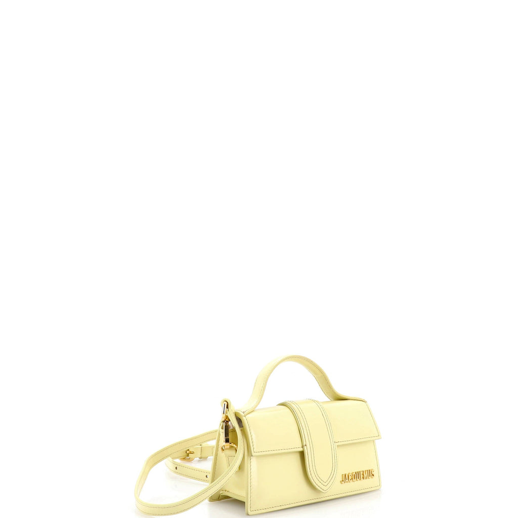 Le Bambino Top Handle Flap Bag Leather