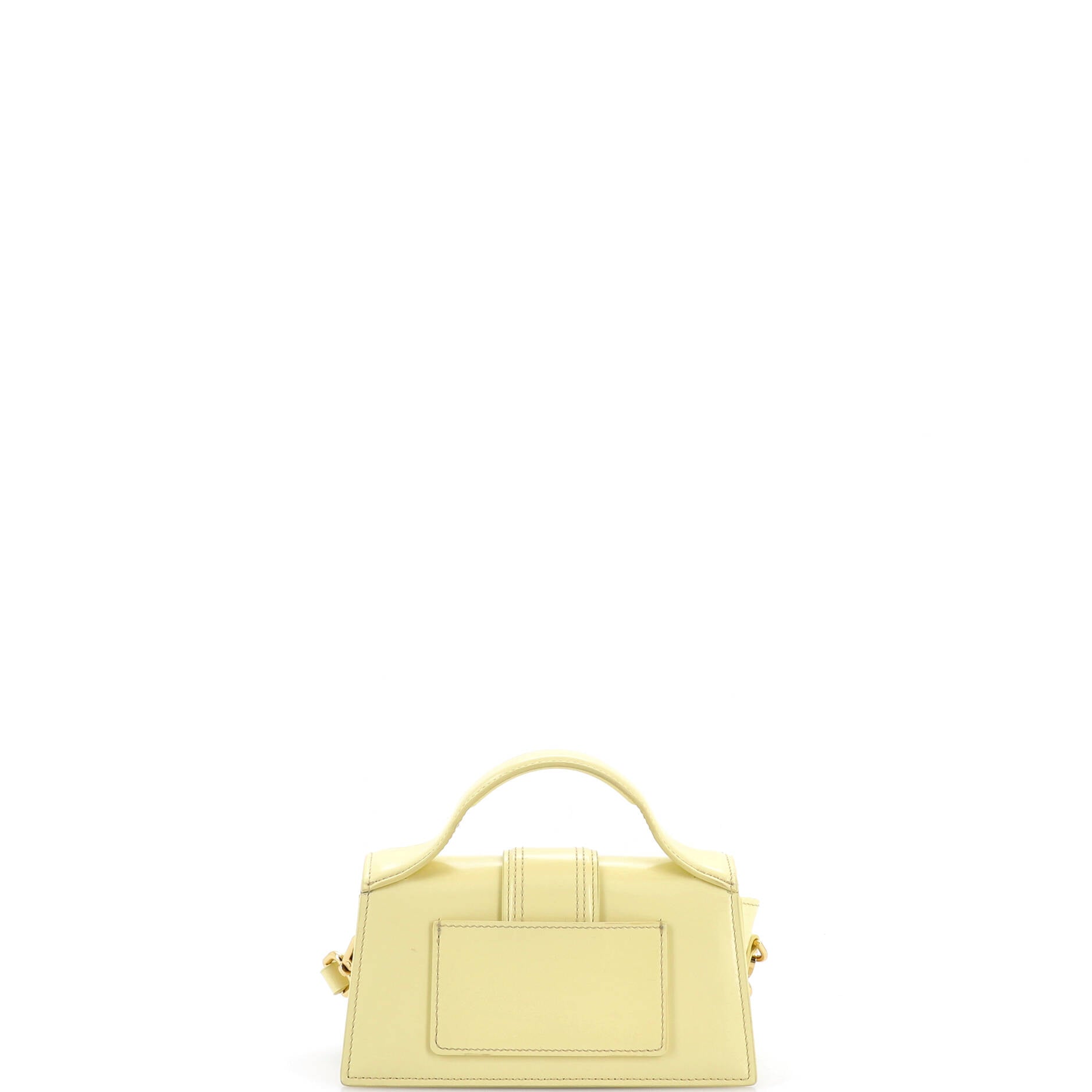 Le Bambino Top Handle Flap Bag Leather