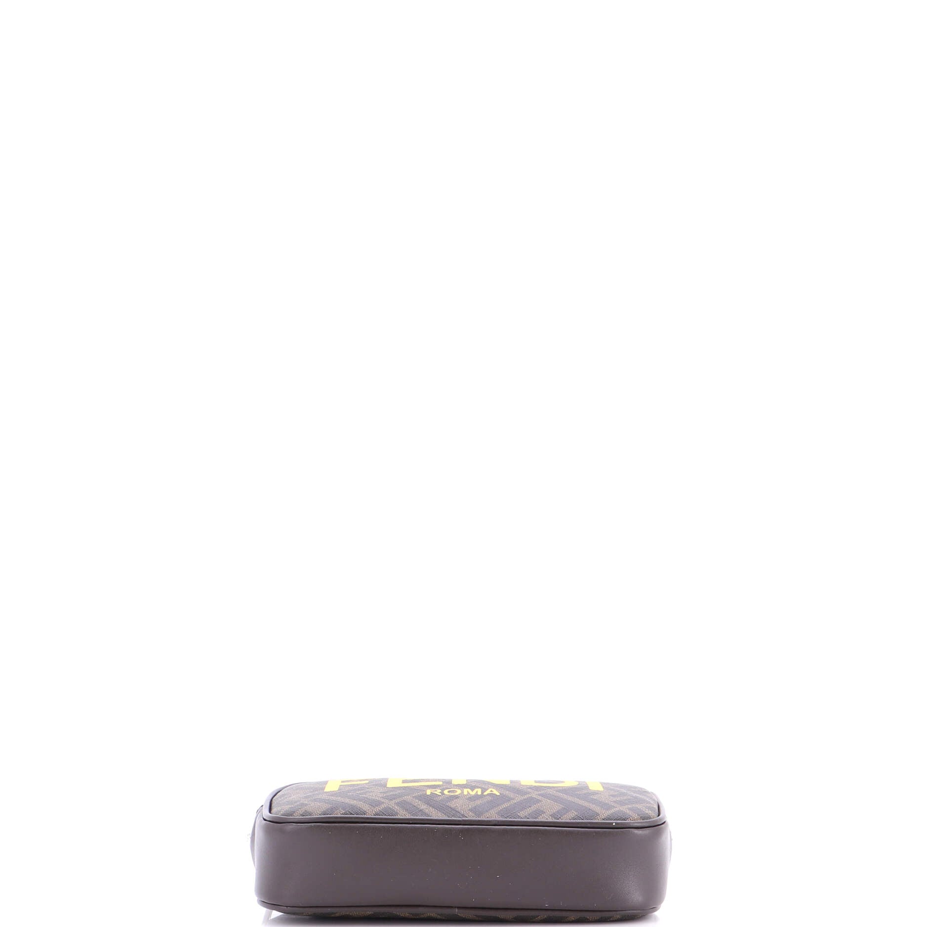 Logo Camera Case Bag Zucca Coated Canvas Medium