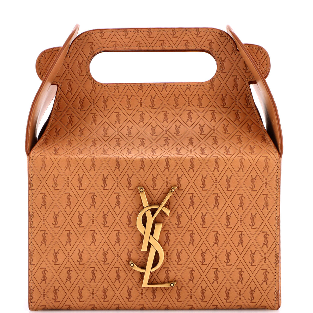 Take-Away Box Bag Monogram All Over Leather