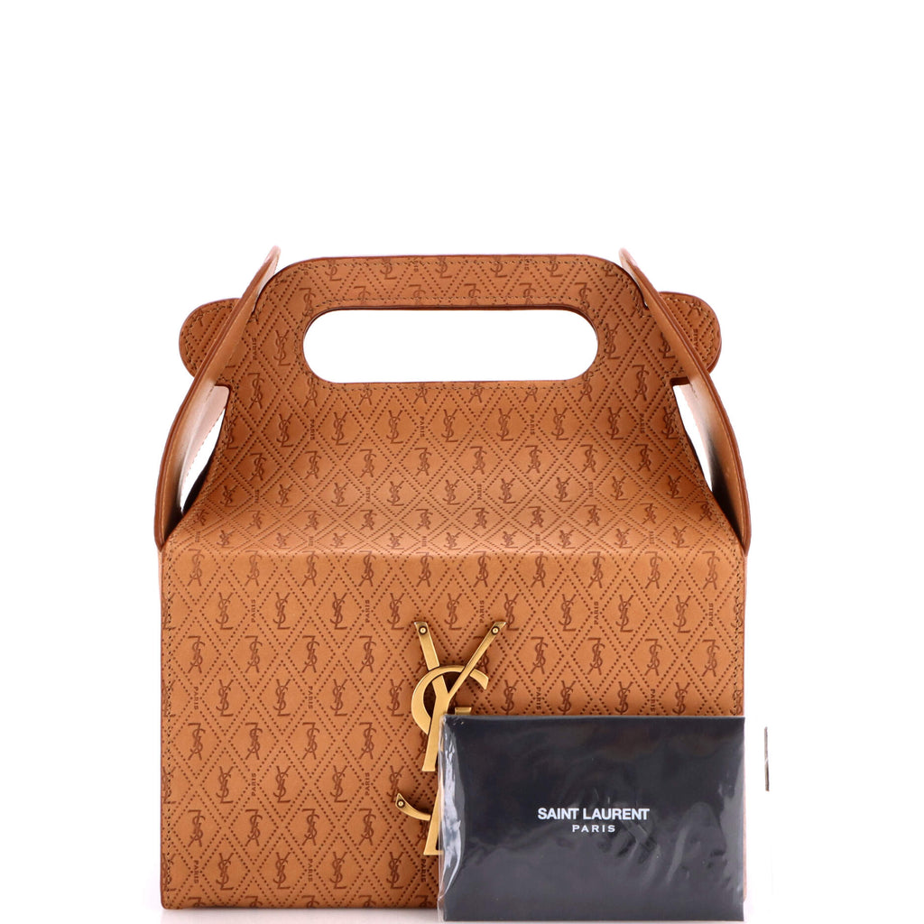 Take-Away Box Bag Monogram All Over Leather
