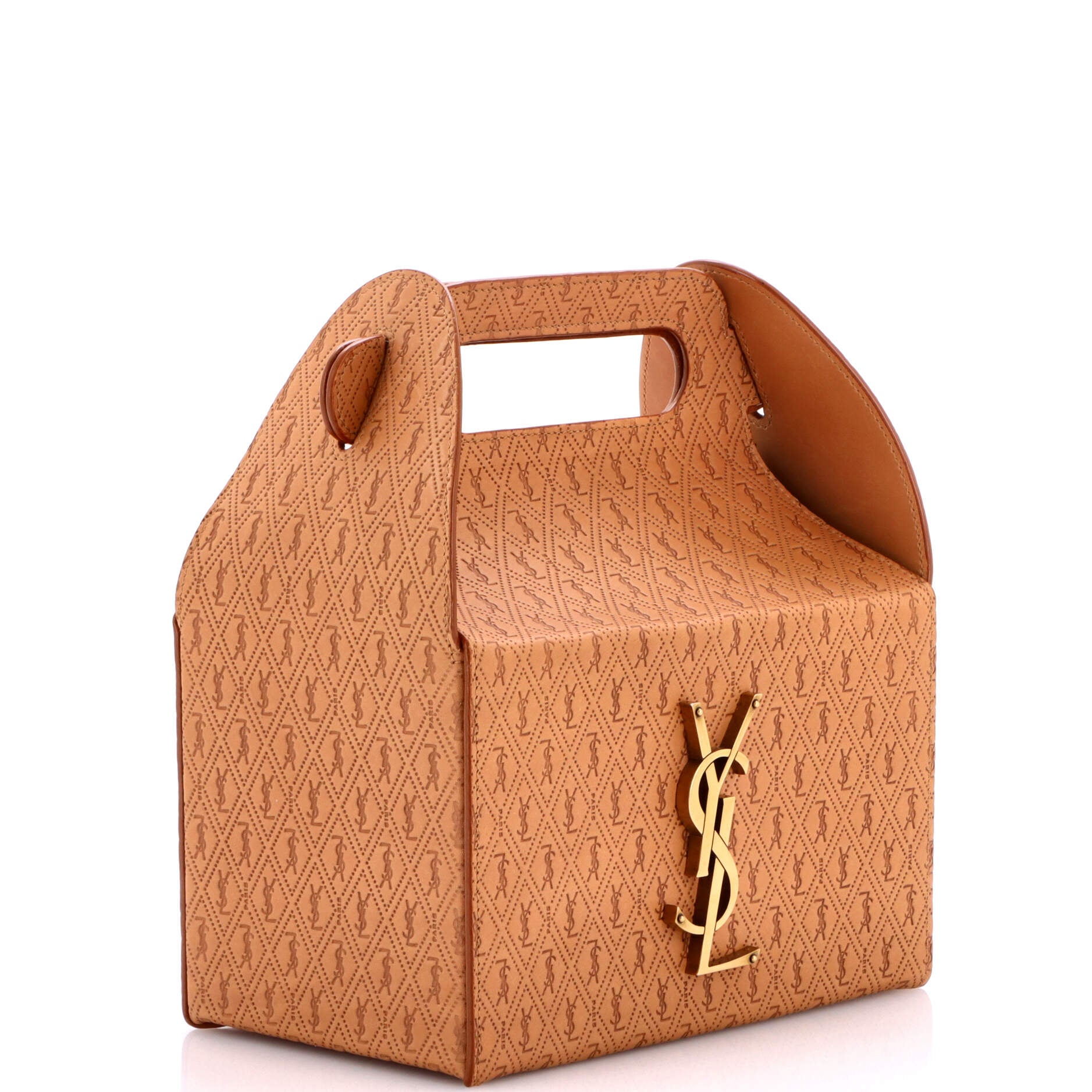 Take-Away Box Bag Monogram All Over Leather