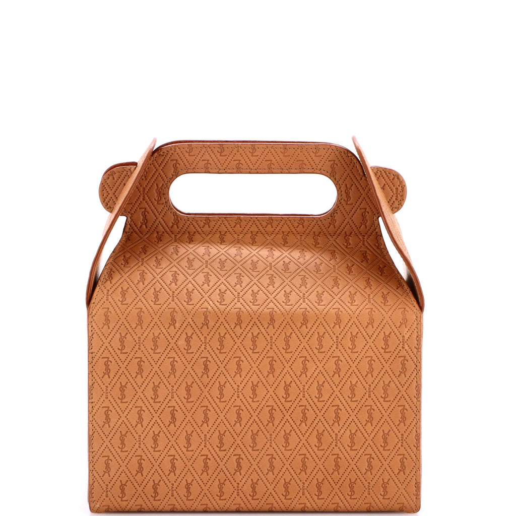 Take-Away Box Bag Monogram All Over Leather
