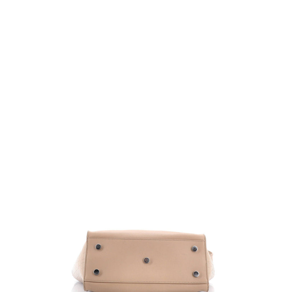 Monogram Cabas Downtown Leather with Crocodile Embossed Leather Baby