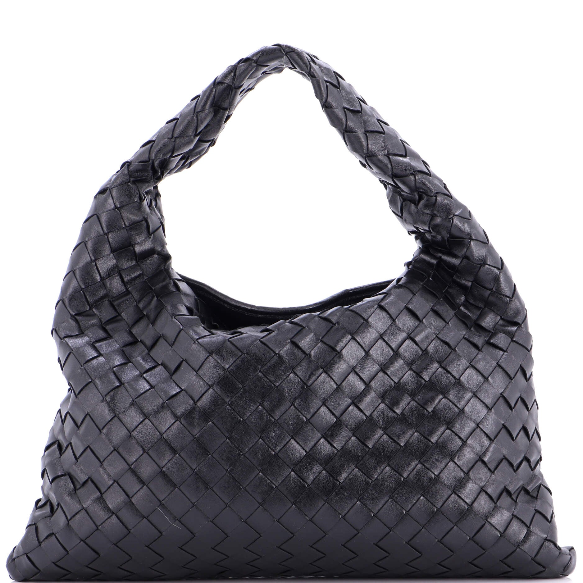 Hop Hobo Intrecciato Leather Small