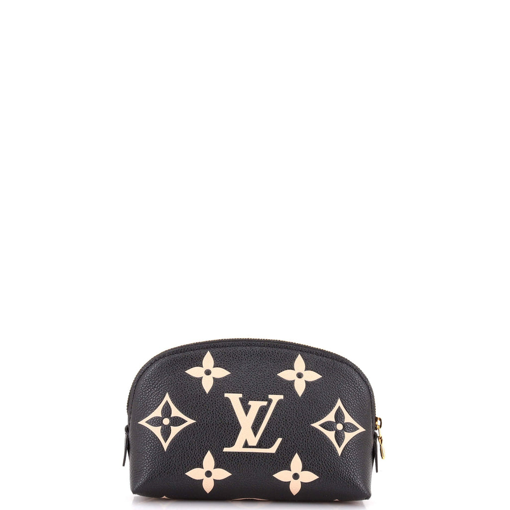 Cosmetic Pouch Bicolor Monogram Empreinte Giant