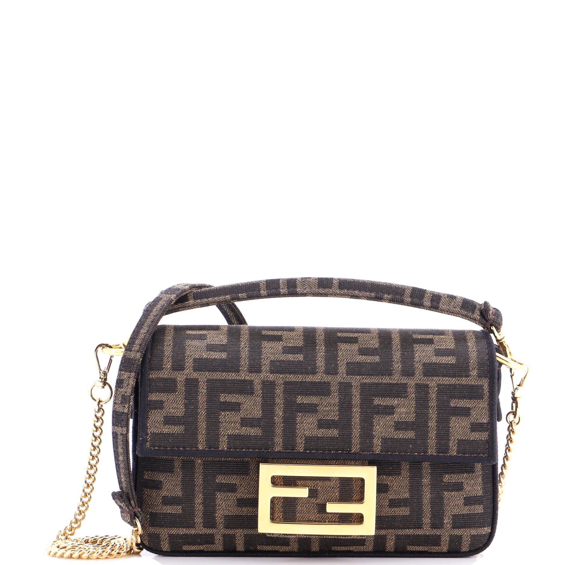 Baguette NM Bag Zucca Canvas Mini