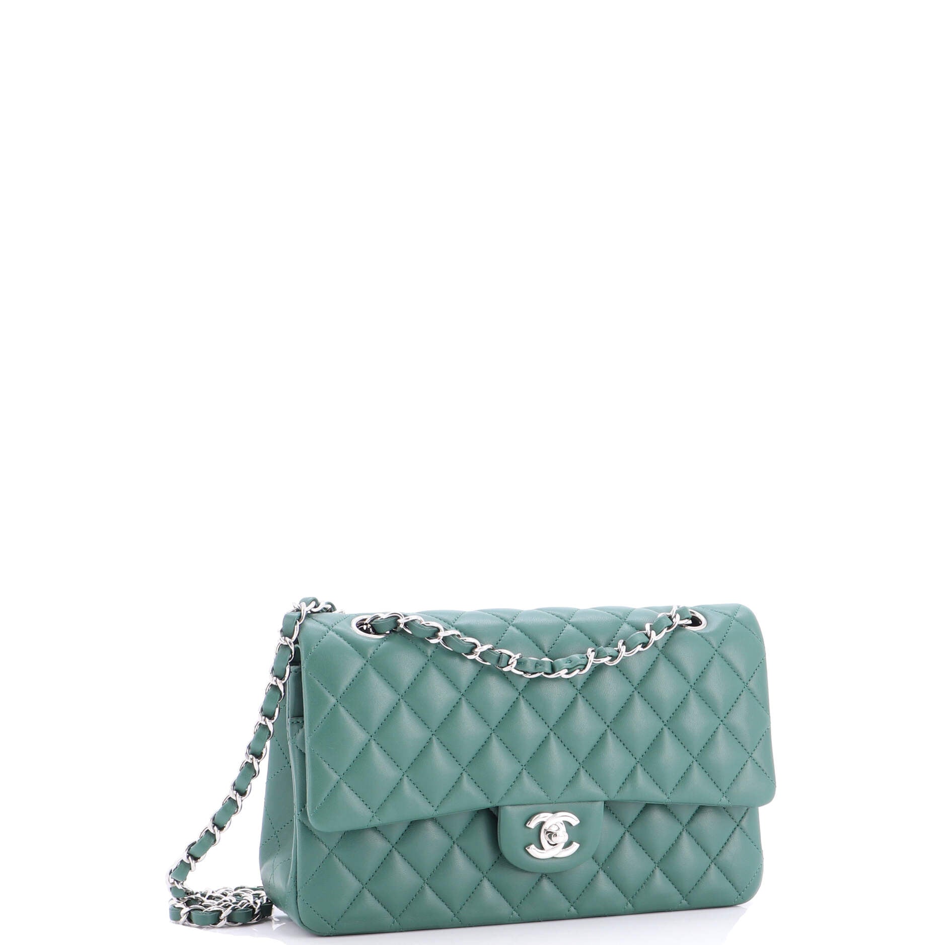 Classic Double Flap Bag Quilted Lambskin Medium