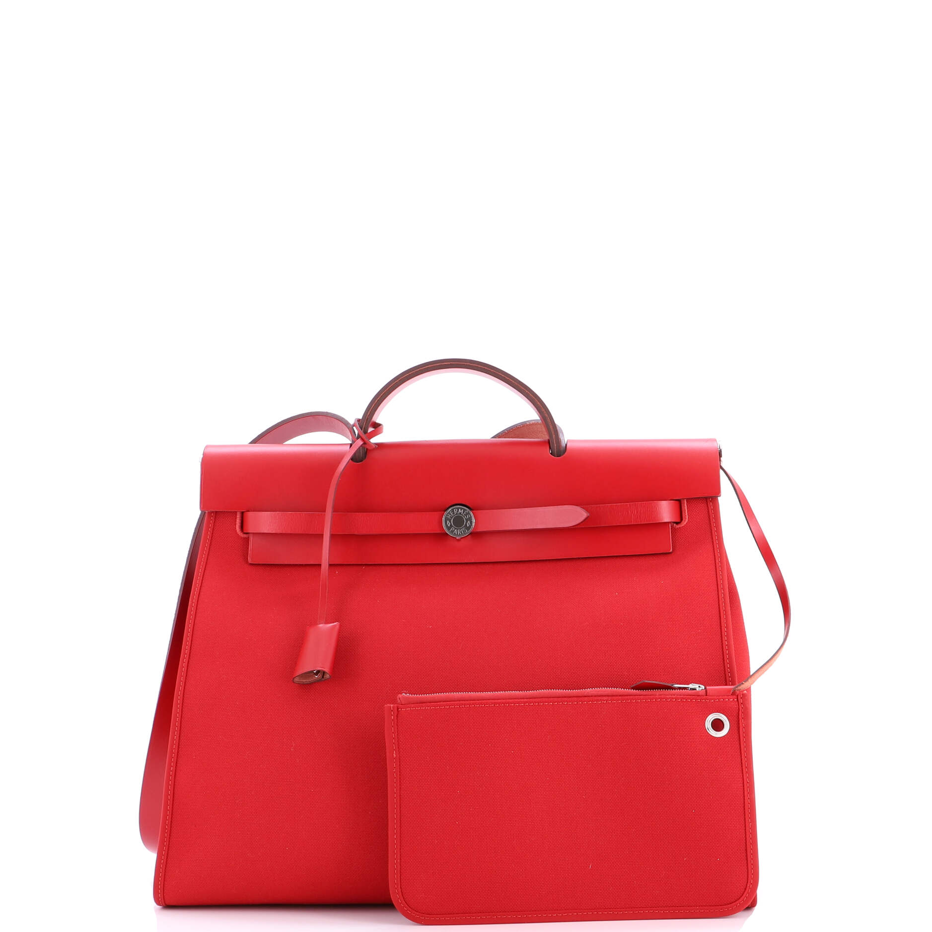 Herbag Zip Leather and Toile 39