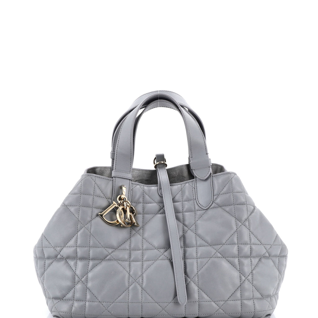 Toujours Tote Bag Macrocannage Quilt Calfskin Medium