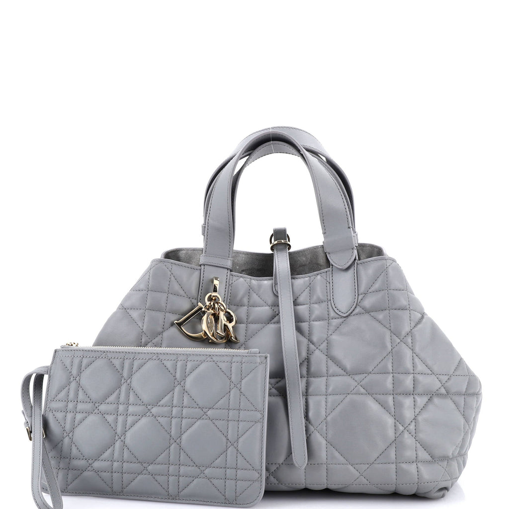 Toujours Tote Bag Macrocannage Quilt Calfskin Medium
