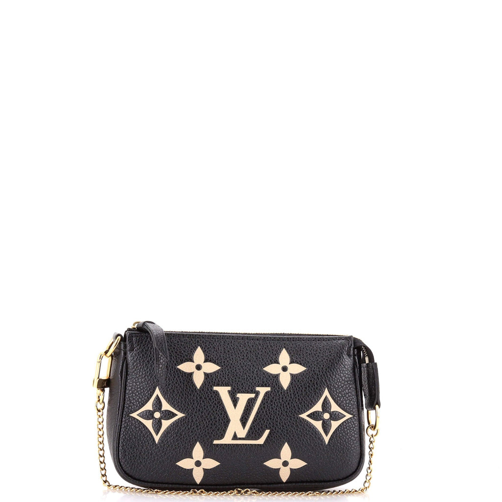 Pochette Accessoires Bicolor Monogram Empreinte Giant Mini
