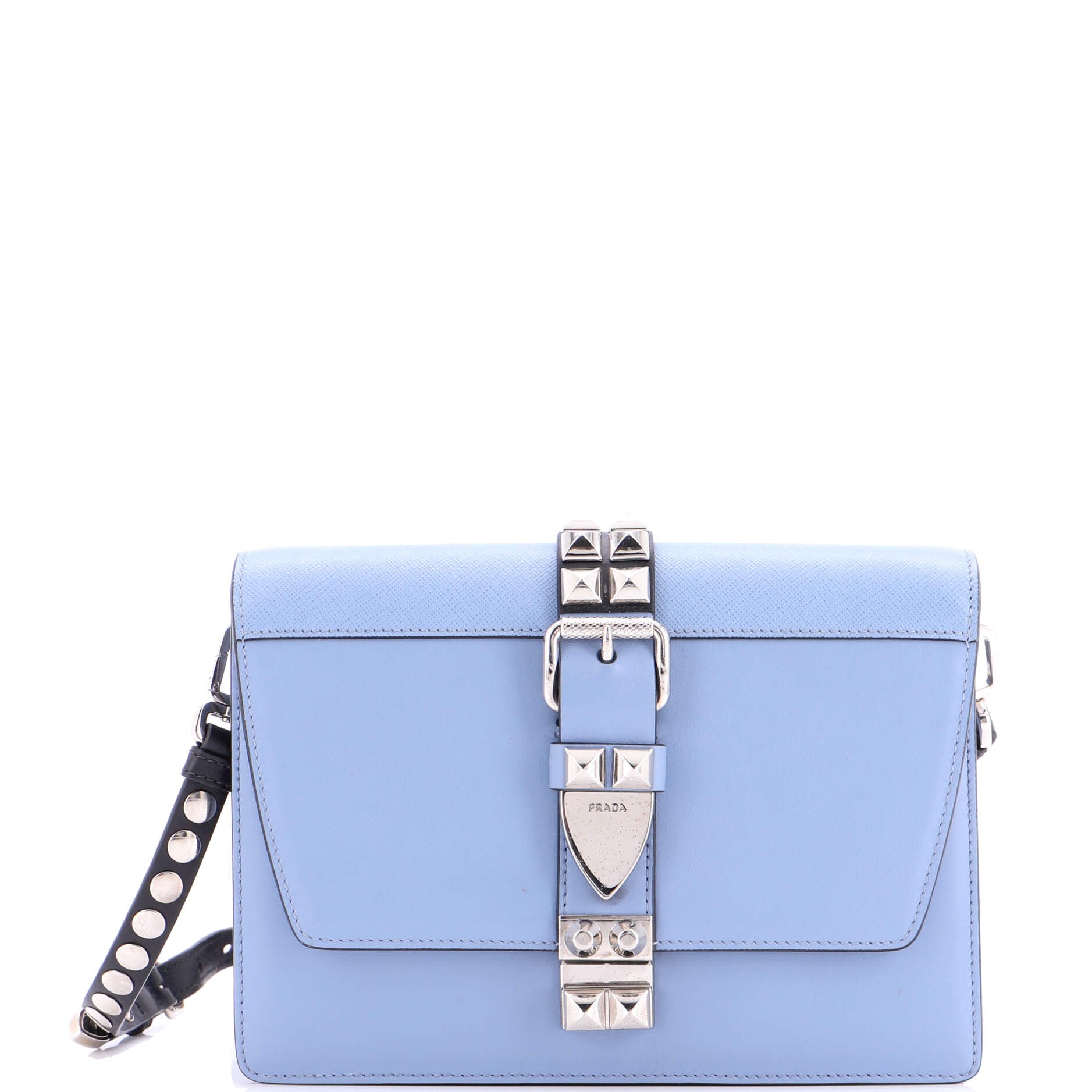 Elektra Shoulder Bag Studded Leather Small
