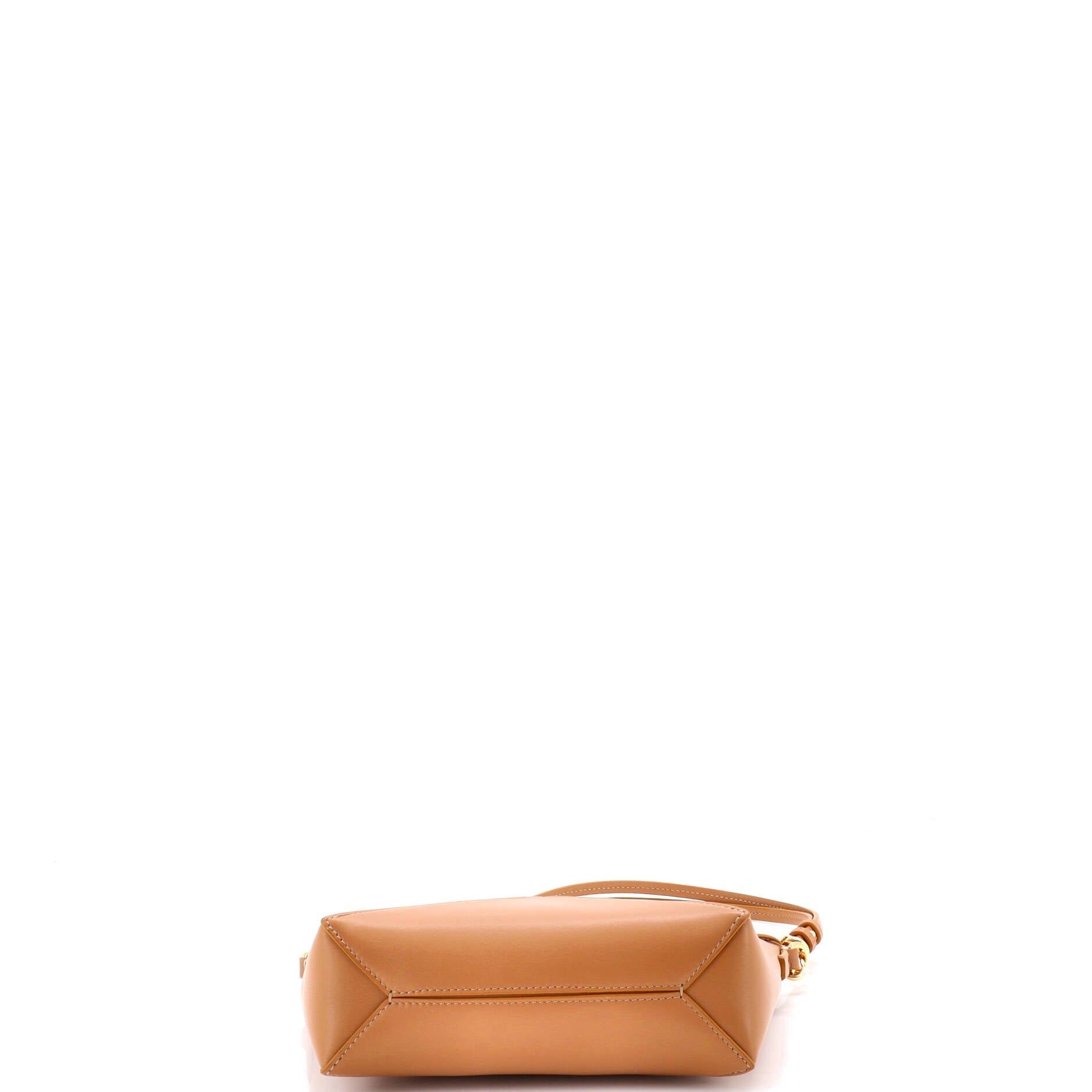 Puzzle Fold Pouch Bag Leather
