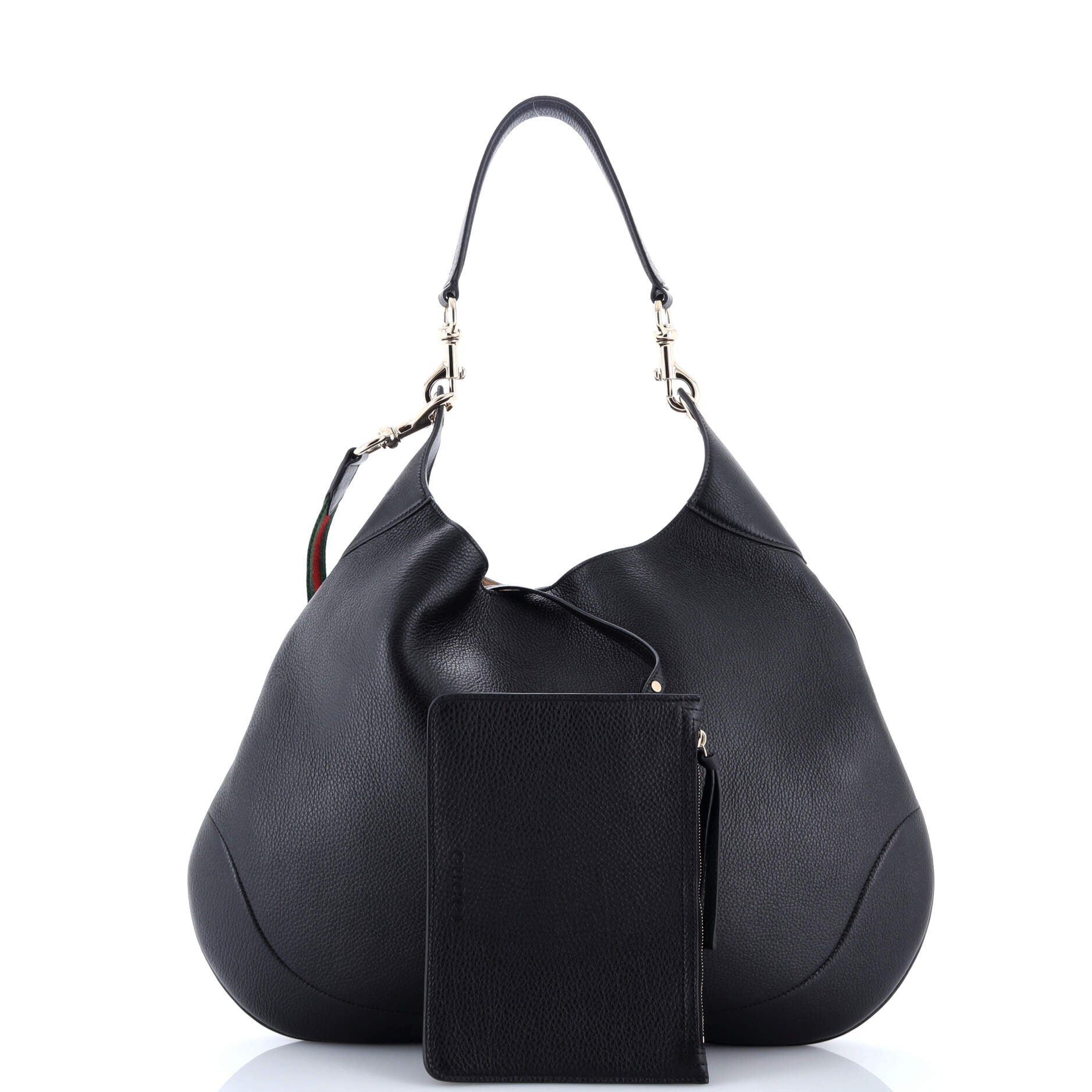 B Shoulder Bag Leather Medium