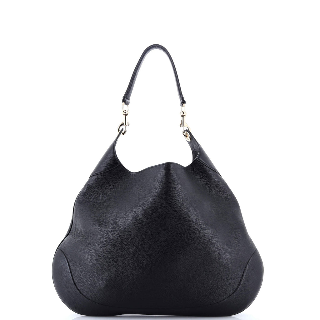 B Shoulder Bag Leather Medium