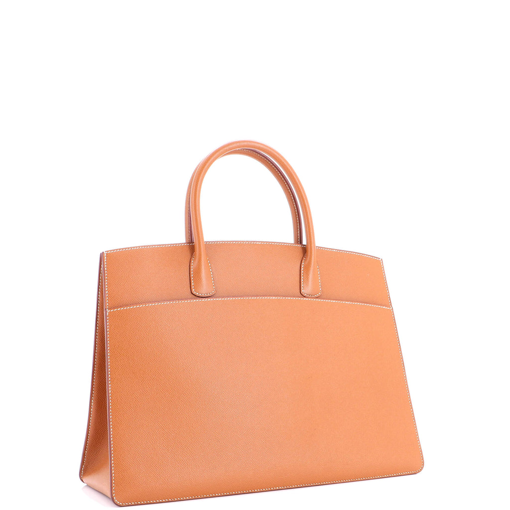 White Bus Bag Leather 39