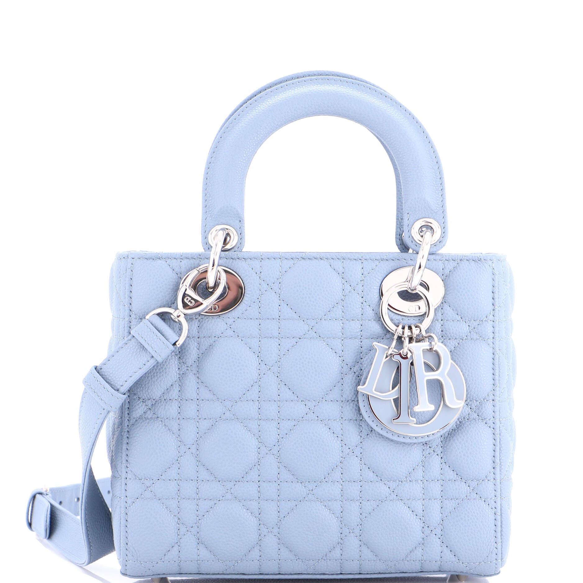 Lady Dior NM Bag Cannage Quilt Grained Calfskin Medium