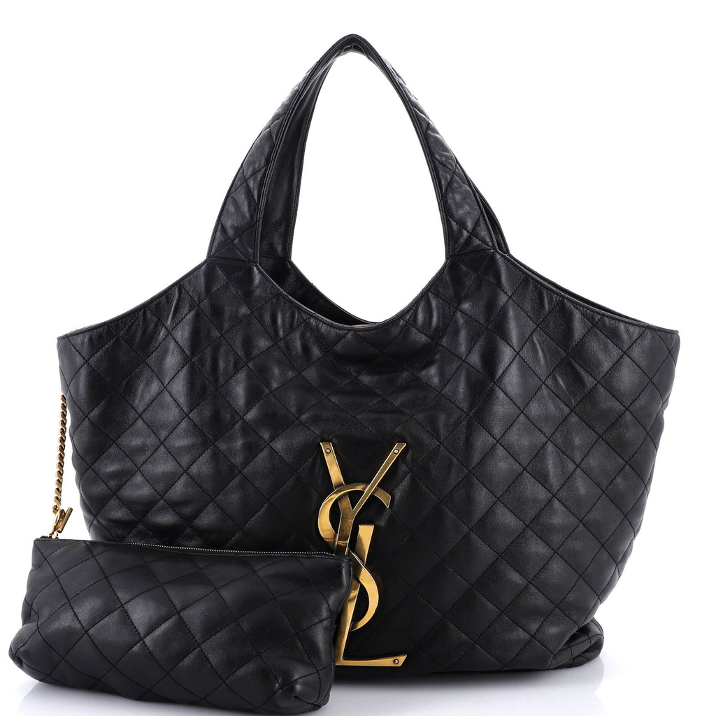 Icare Shopping Tote Quilted Leather Maxi