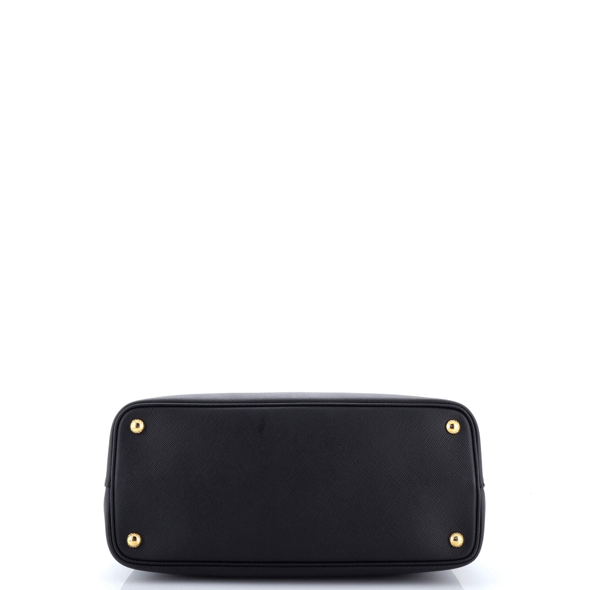 Cuir Double Tote Saffiano Leather Medium