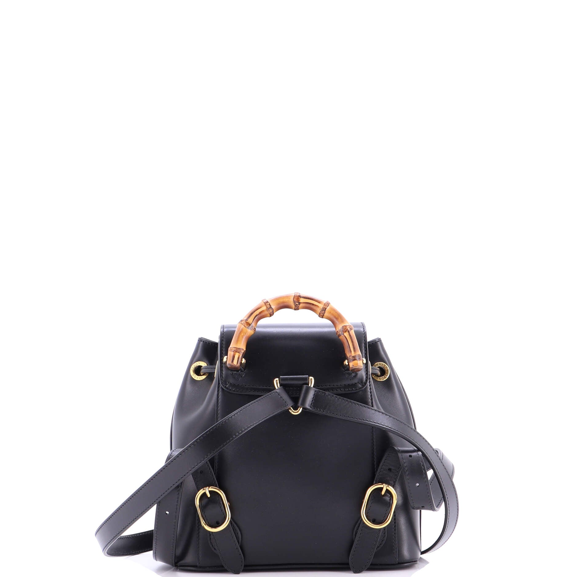 Bamboo Backpack Leather Small