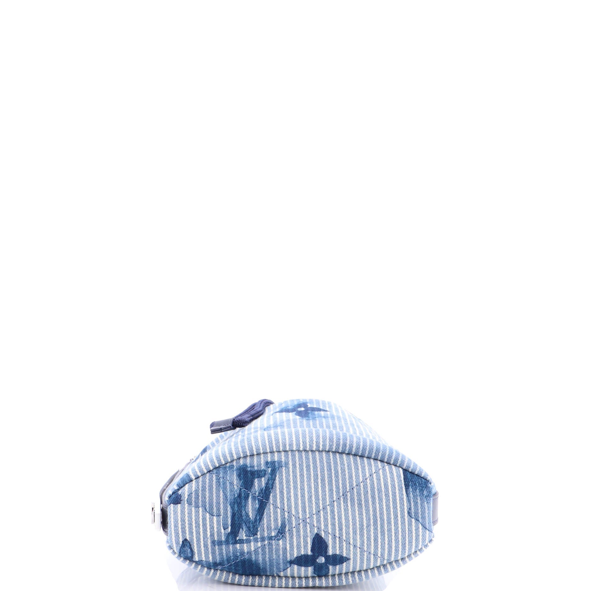 Sac Marin Bag Limited Edition Monogram Watercolor Stripes Denim BB