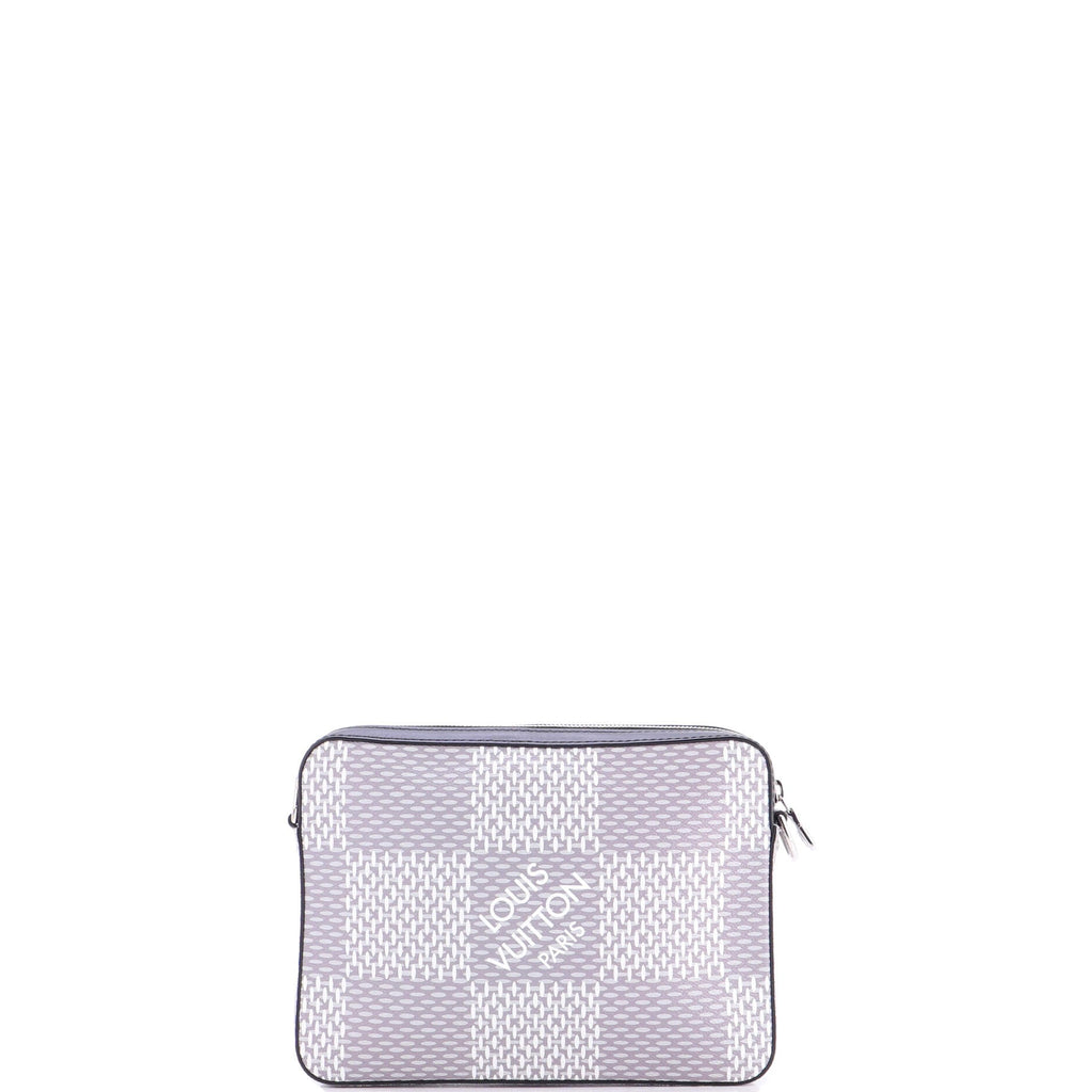 Trio Messenger Bag Limited Edition Damier Graphite 3D