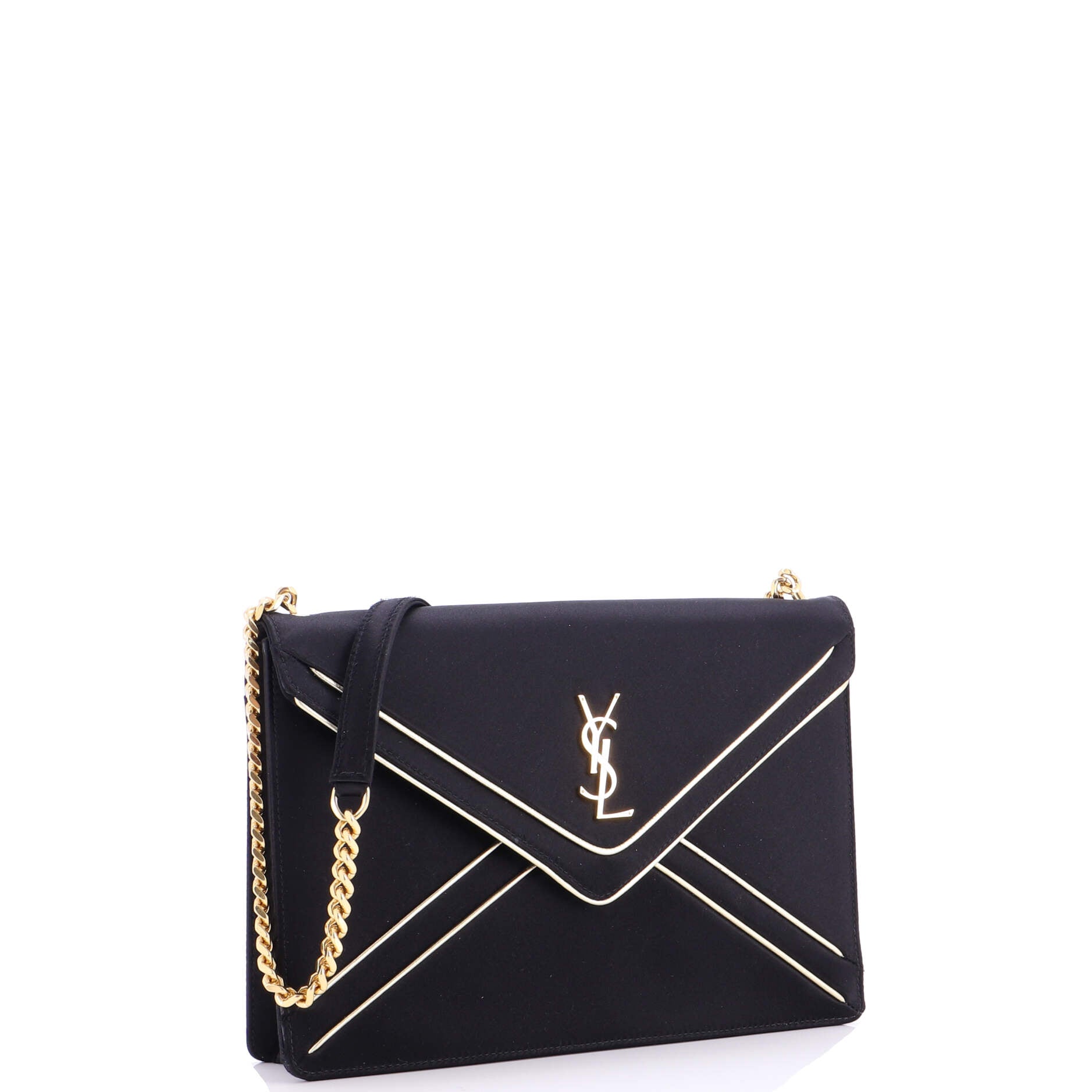Gaby Chain Shoulder Bag Satin