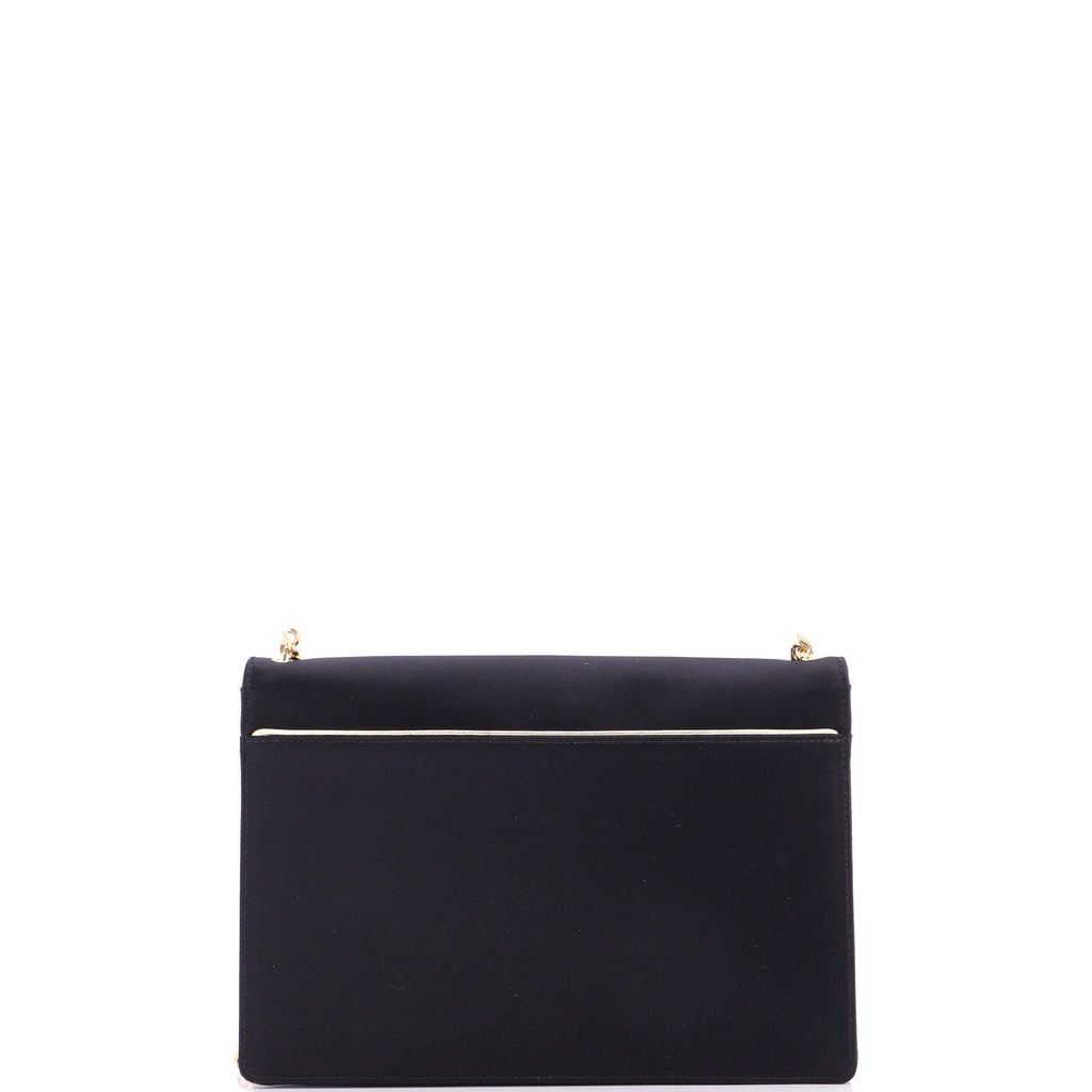 Gaby Chain Shoulder Bag Satin