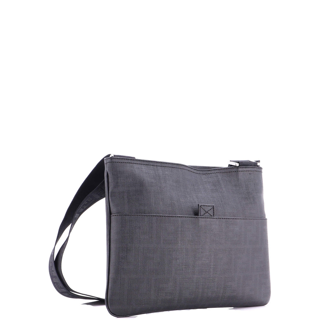 Slip Pocket Messenger Zucca Coated Canvas Medium