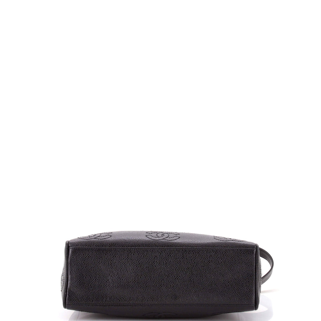 Vintage Stitched CC Shoulder Bag Caviar Medium