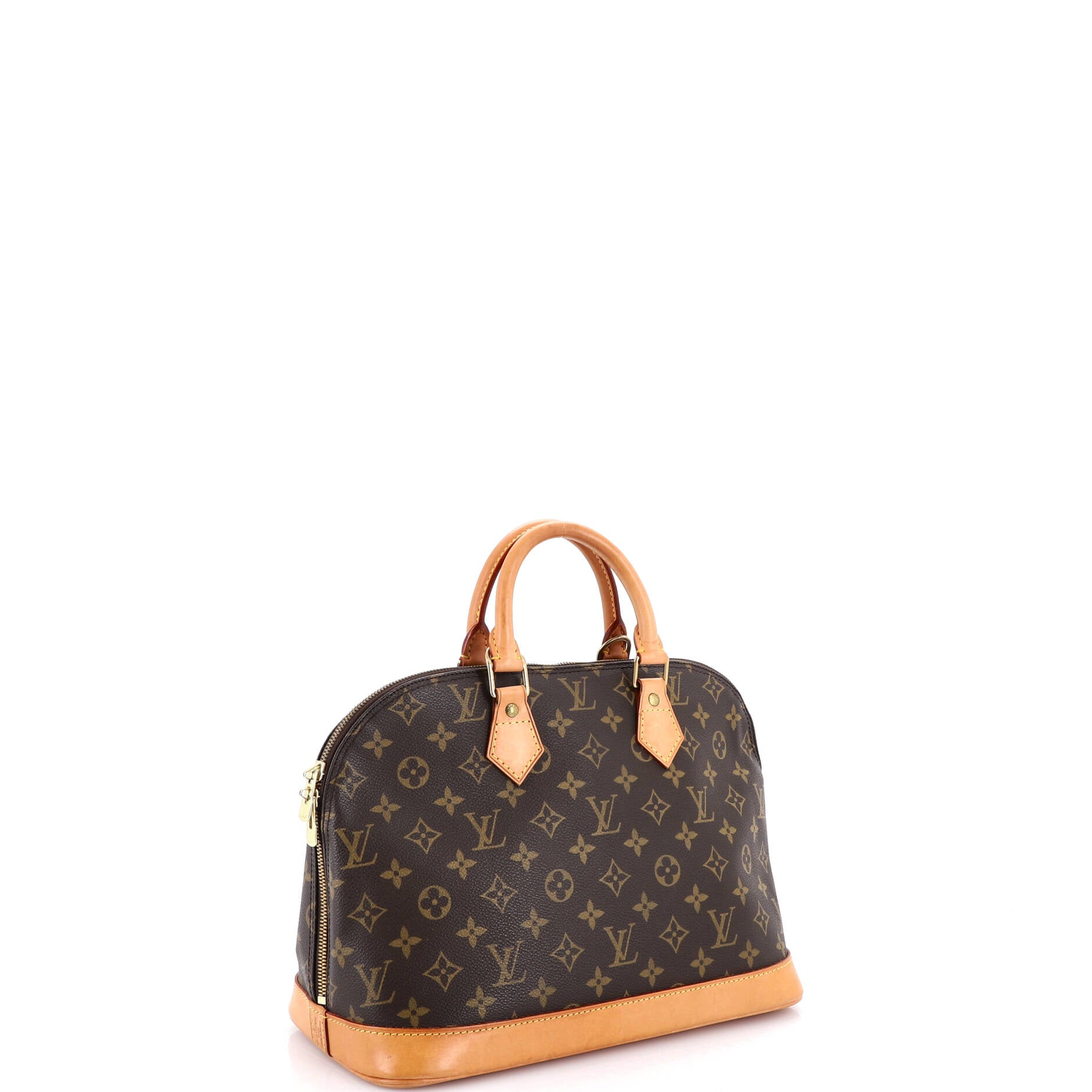Vintage Alma Handbag Monogram Canvas PM