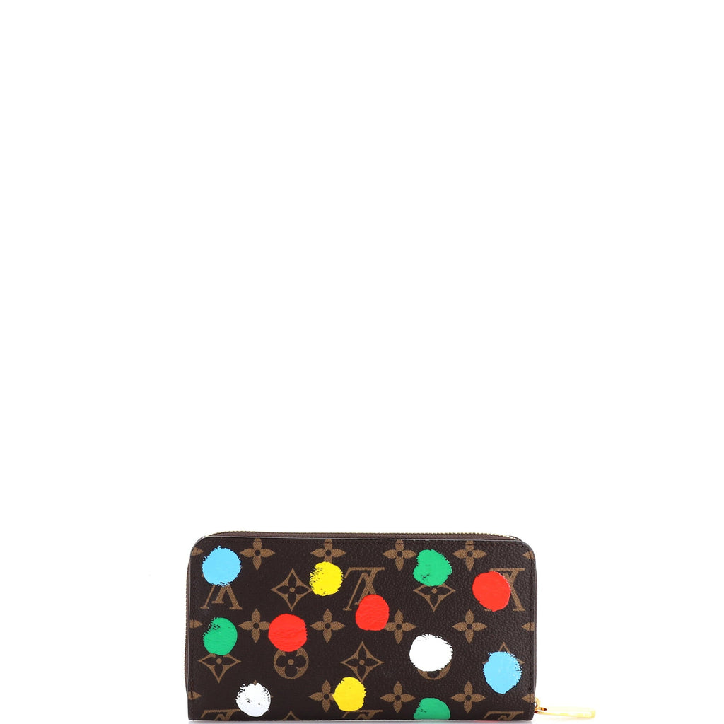 Zippy Wallet Yayoi Kusama Painted Dots Monogram Canvas