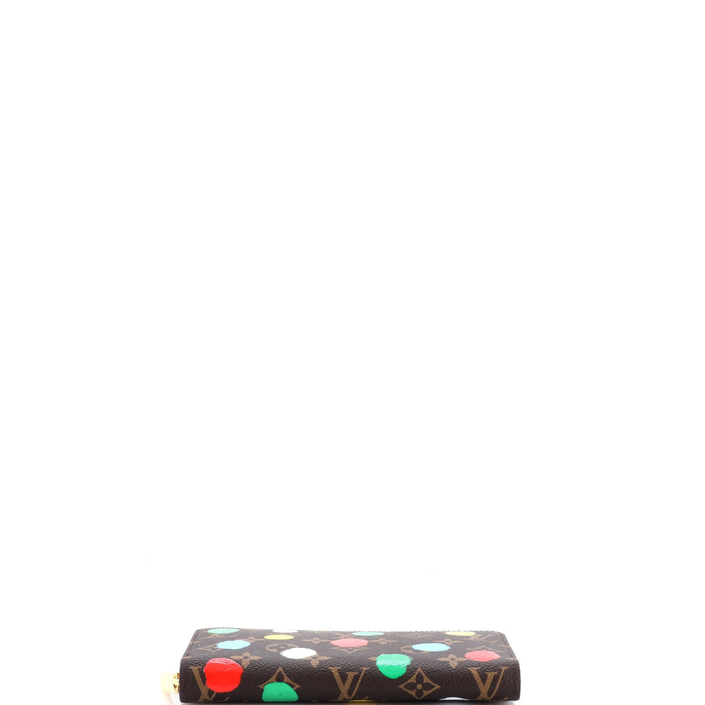 Zippy Wallet Yayoi Kusama Painted Dots Monogram Canvas