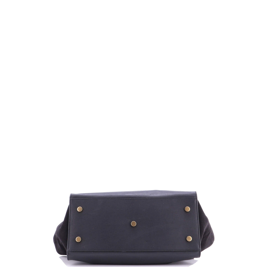 Monogram Cabas Downtown Leather with Suede Small