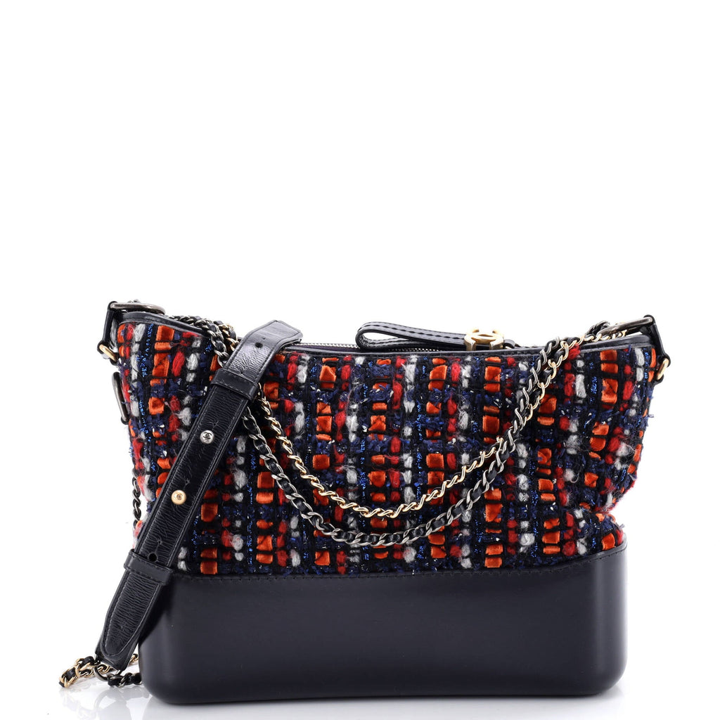 Gabrielle Hobo Quilted Tweed and Calfskin Medium