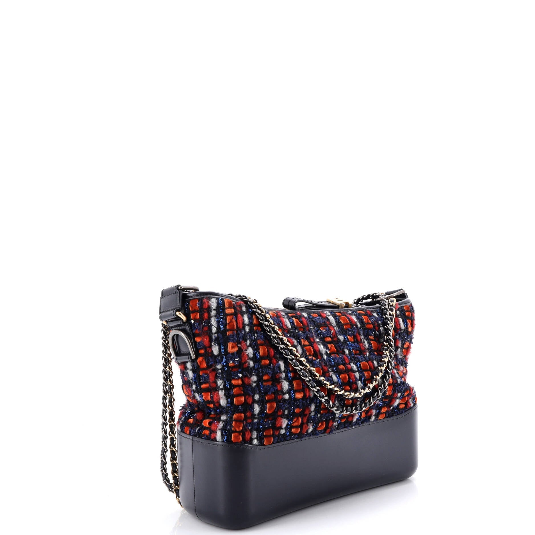 Gabrielle Hobo Quilted Tweed and Calfskin Medium