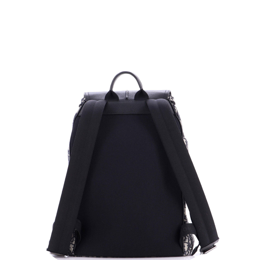 Motion Backpack Oblique Canvas with Leather Medium