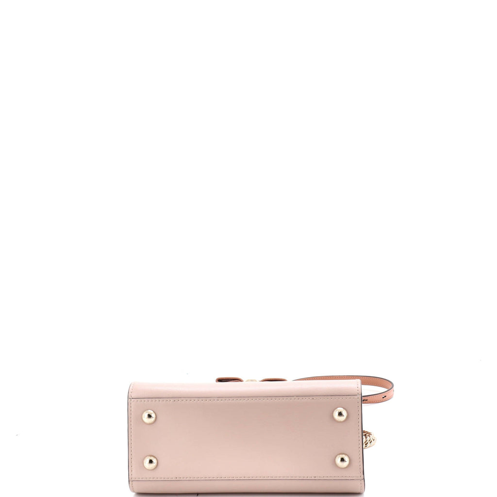 Vara Top Handle Convertible Tote Leather Small