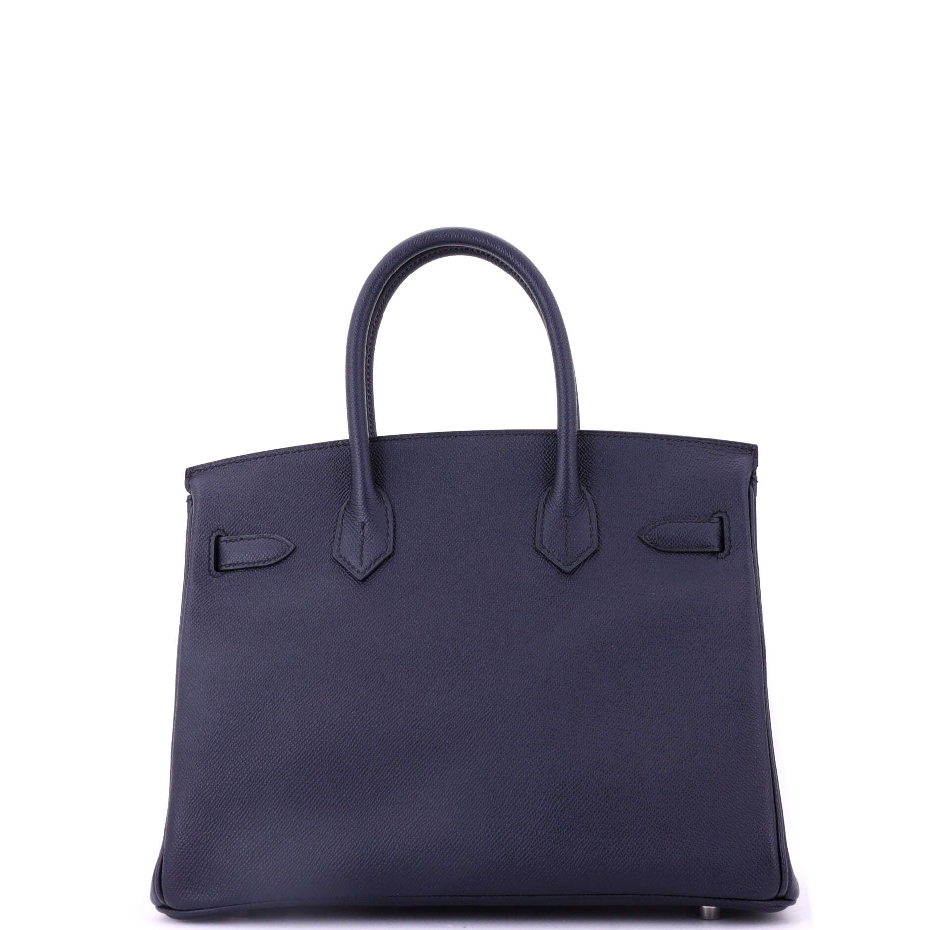 Birkin Handbag Bleu Indigo Epsom with Palladium Hardware 30