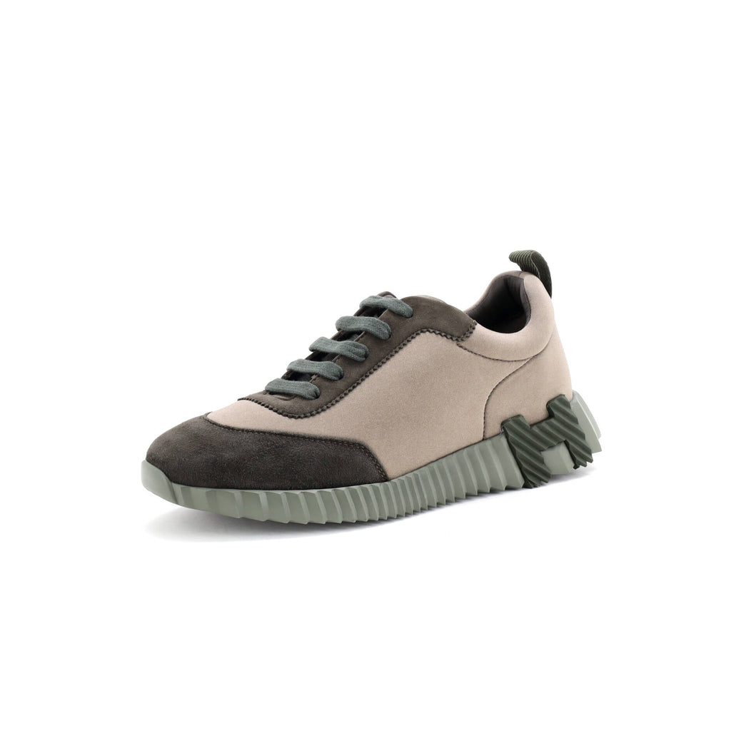 Women's Bouncing Sneakers Fabric and Suede