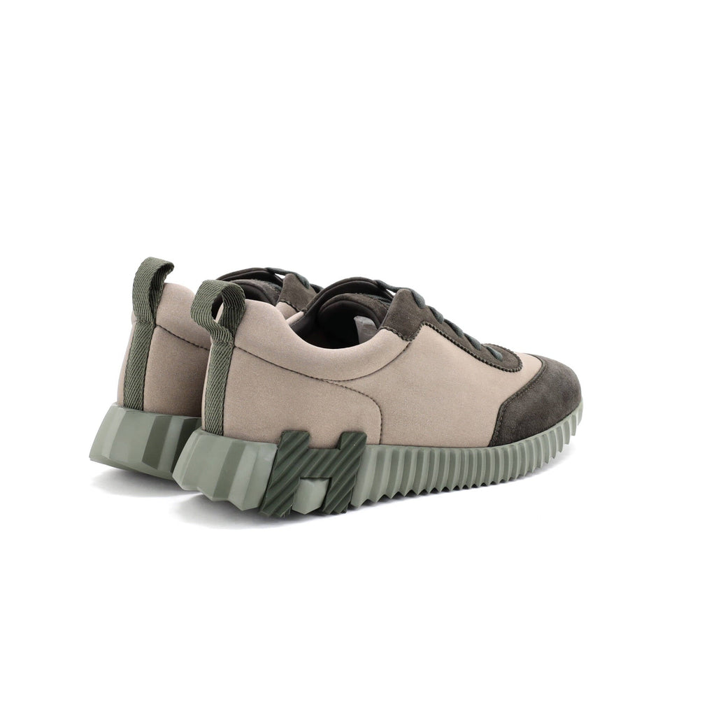Women's Bouncing Sneakers Fabric and Suede