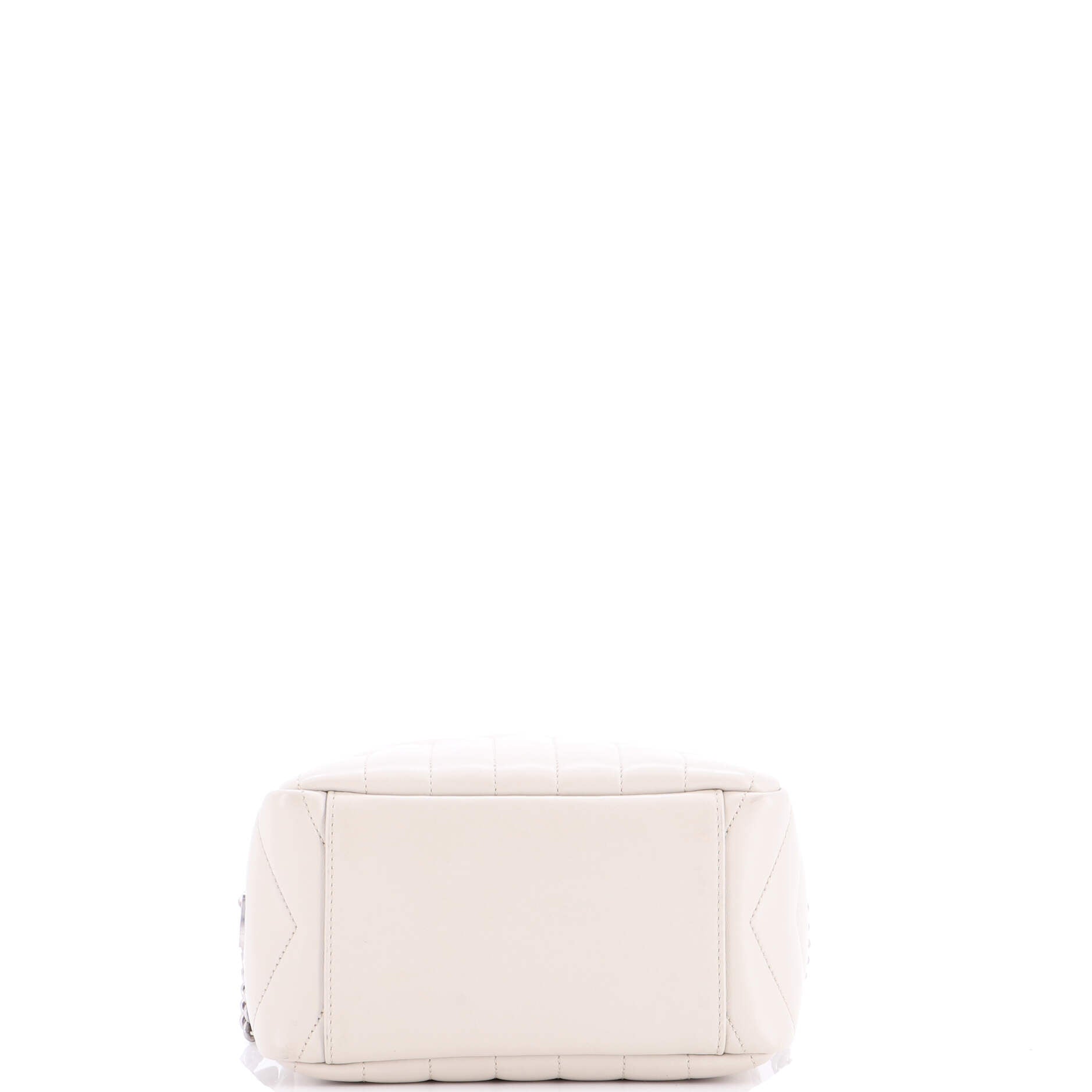 LouLou Bowling Bag Matelasse Chevron Leather Small