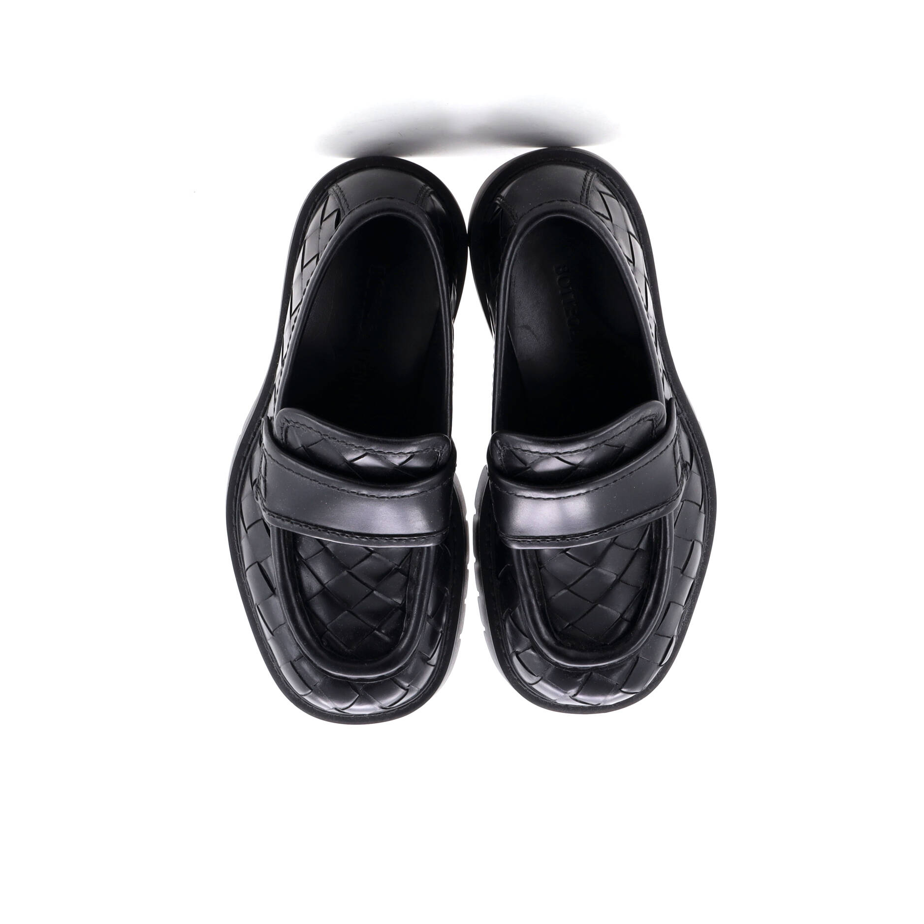 Haddock Loafers Intrecciato Leather