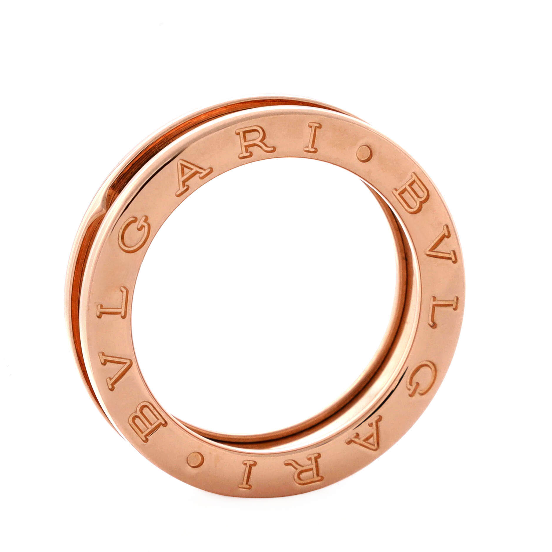 B.Zero1 One Band Ring 18K Rose Gold